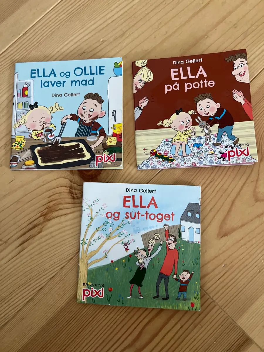 Ella og Ollie 3 Pixi bøger