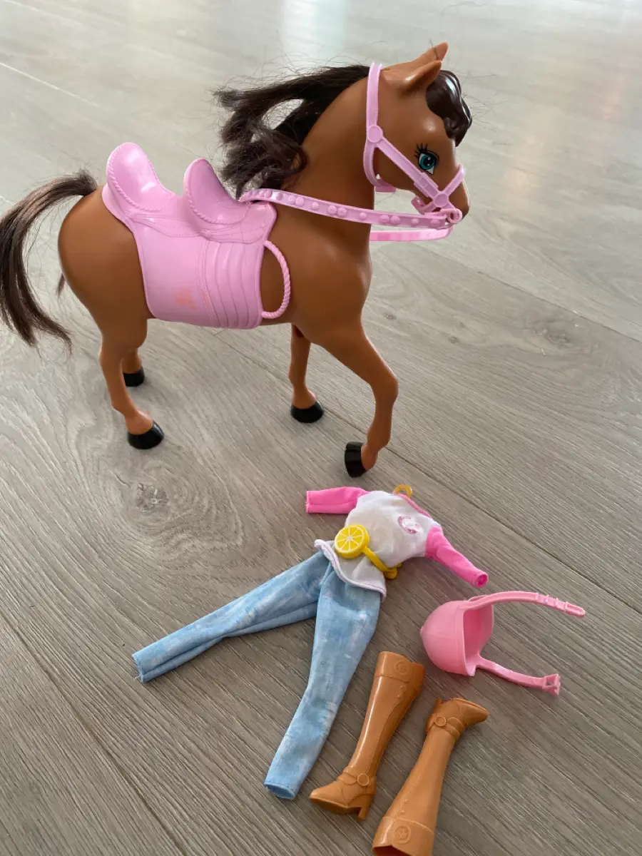 Barbie Hest og ridetøj