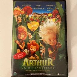 Arthur og minimoyserne Dvd