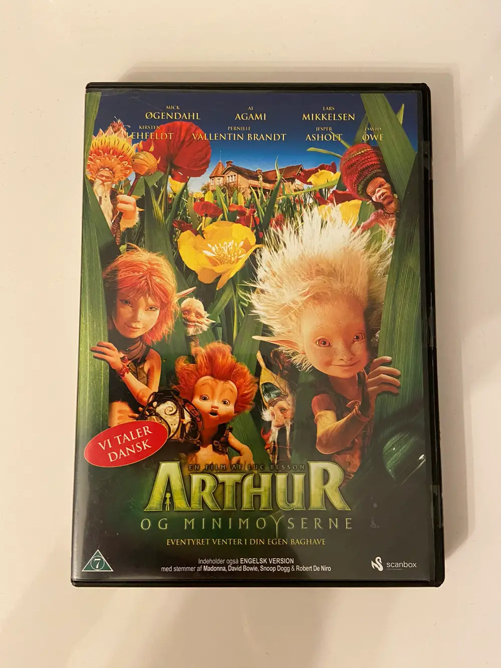 Arthur og minimoyserne Dvd