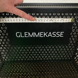 Glemmekasse/ opbevaringskasse Industriel pulverlakeret kasse