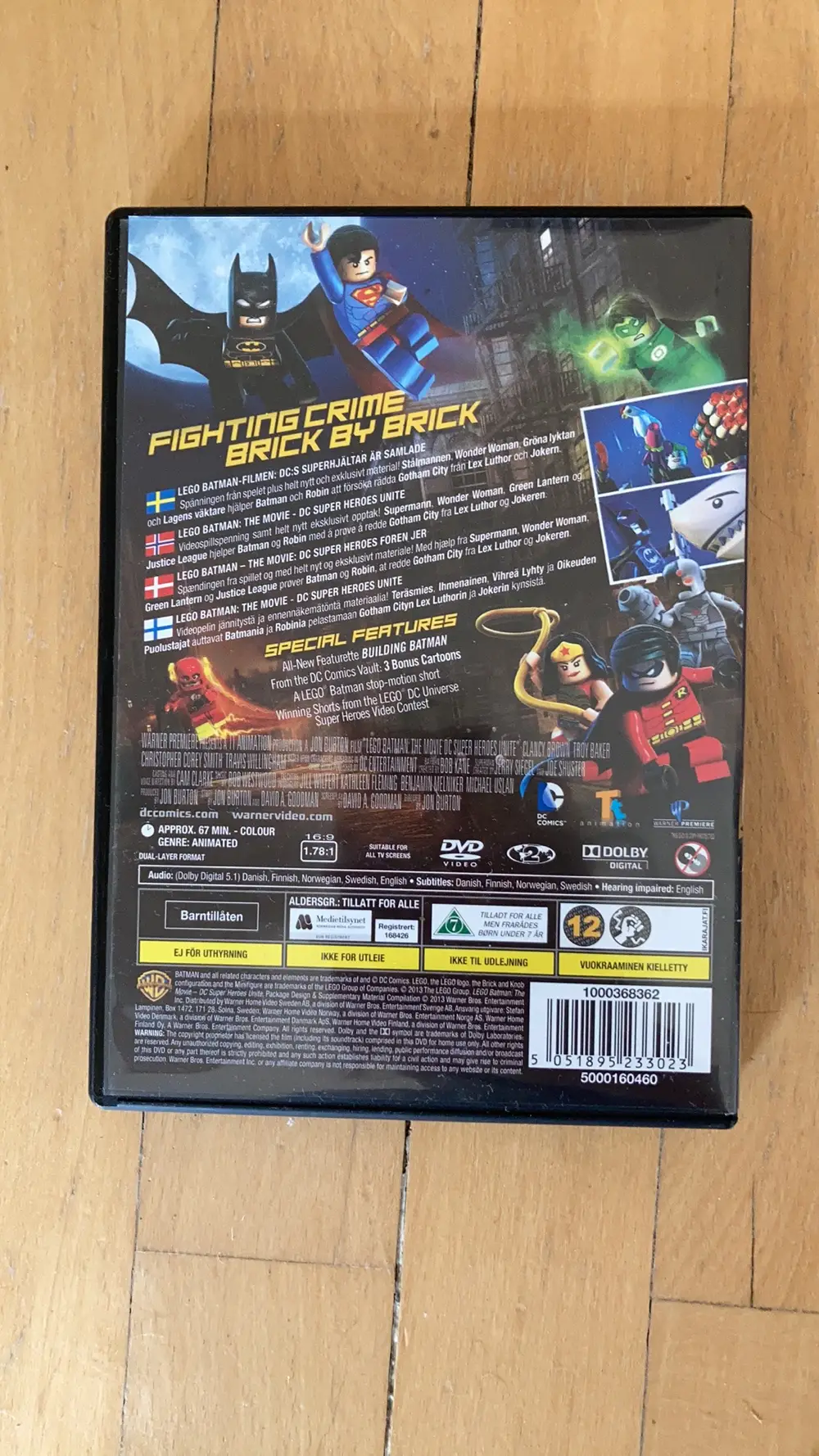 LEGO Batman the Movie DVD