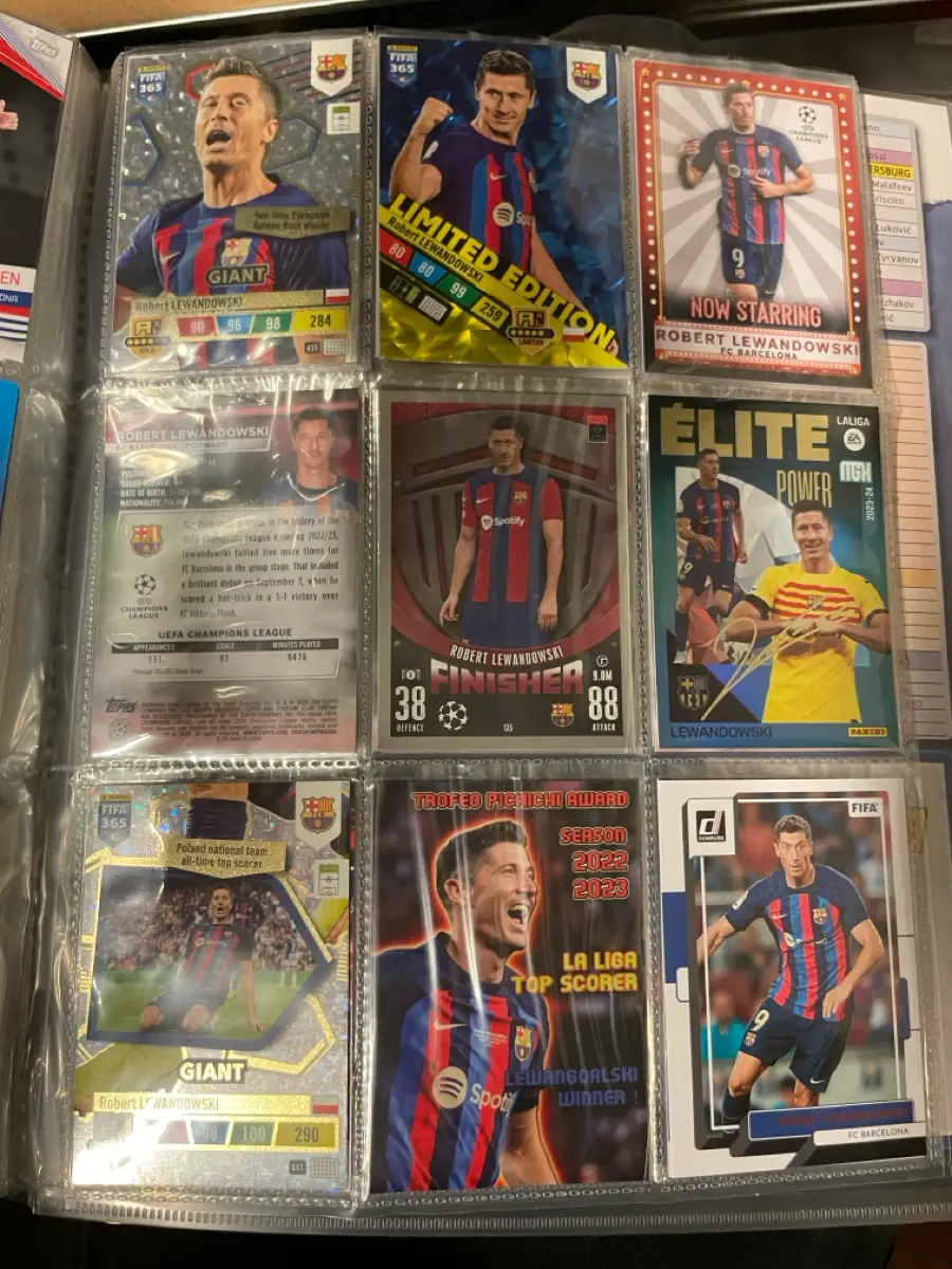 Panini Fodboldkort Lewandowski