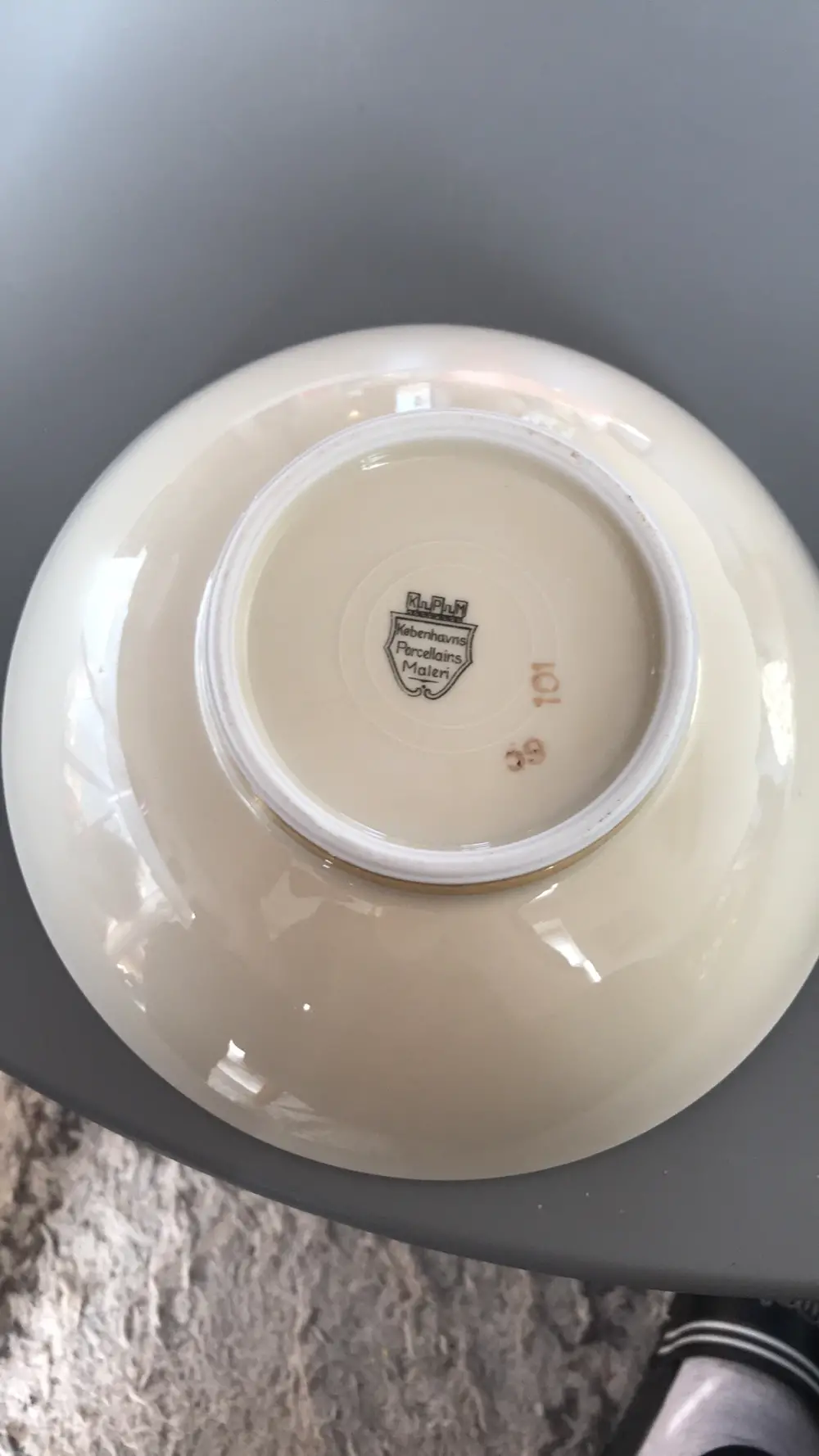 Københavns porcelæns maleri Skål