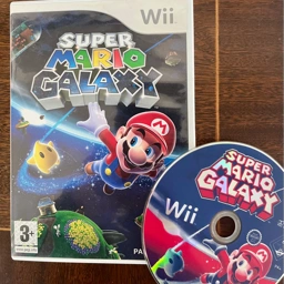 Nintendo Wii Super Mario Galaxy spil Mario i den kendte stil Wii-sp