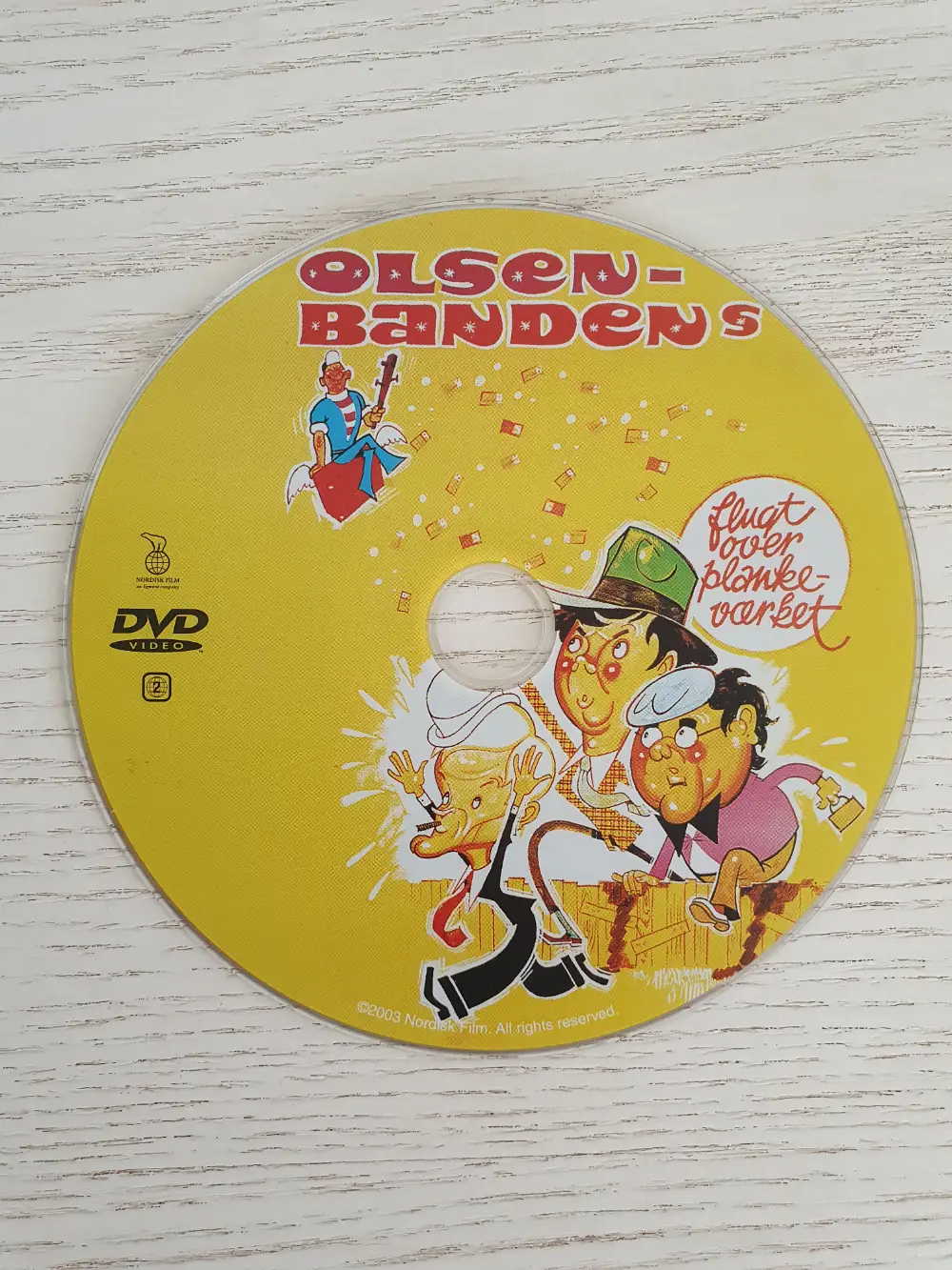 Olsen Bandens Flugt Over Plankeværket DVD