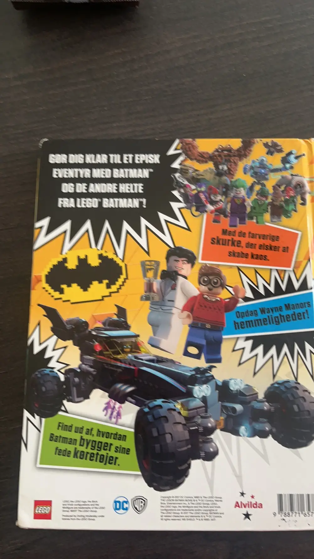 Lego Batman movie bog Bog om Batman film