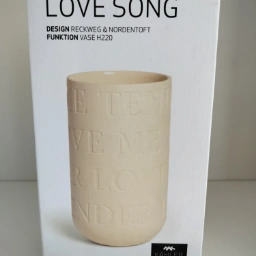 Kähler Love Song vase