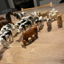 Schleich Bondegårds dyr