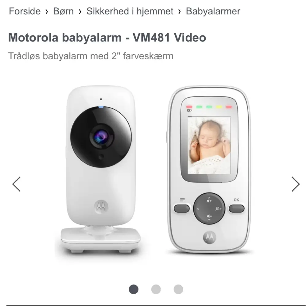 Motorola Babyalarm