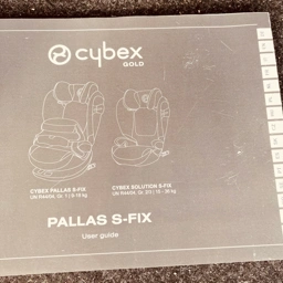 Cybex Pallas Autostol tilbehør