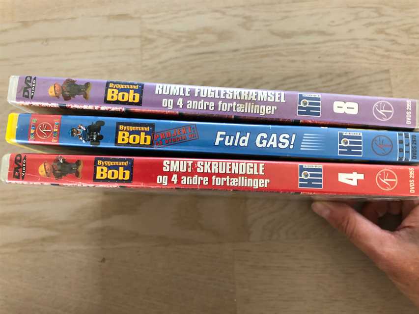 Byggemand Bob 3 dvd film