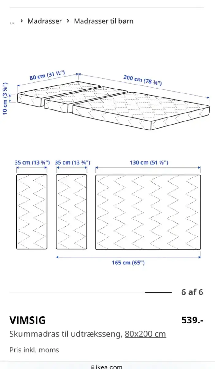 IKEA Skøn udtræksseng