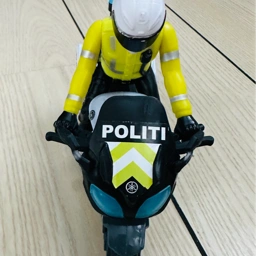 Dickie Toys Politi bilmotocykel