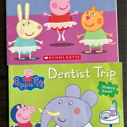 Peppa Pig dentist time ballet To Schoolastic bøger på engels