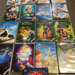 Disney børne Film DVD 17 Disney DVD film