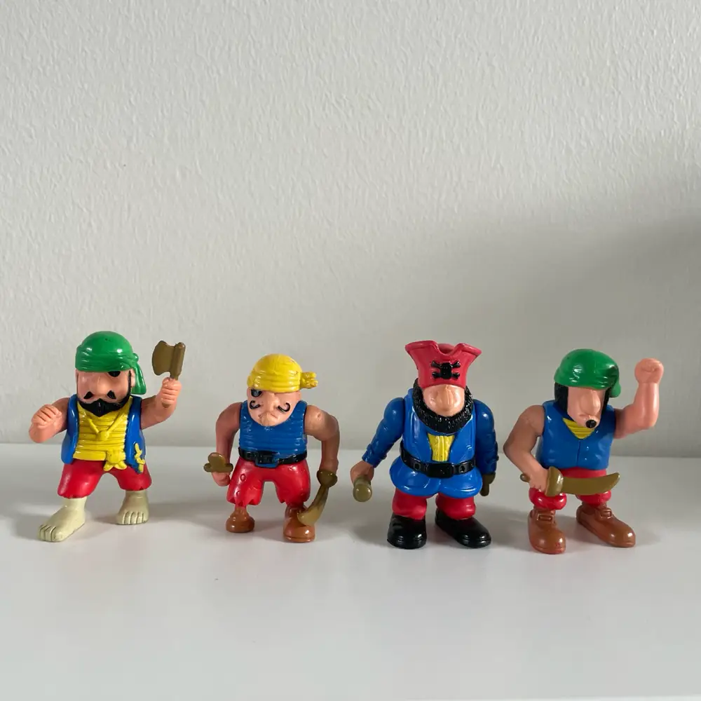 Fisher Price Vintage Pirat figurer