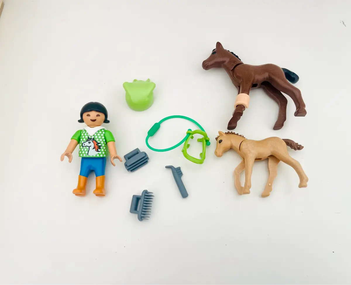 Playmobil Barn og pony