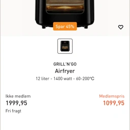 Grill n Go Air Fryer XXL