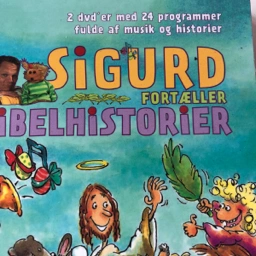 Sigurd fortæller bibelhistorier Bog og dvd