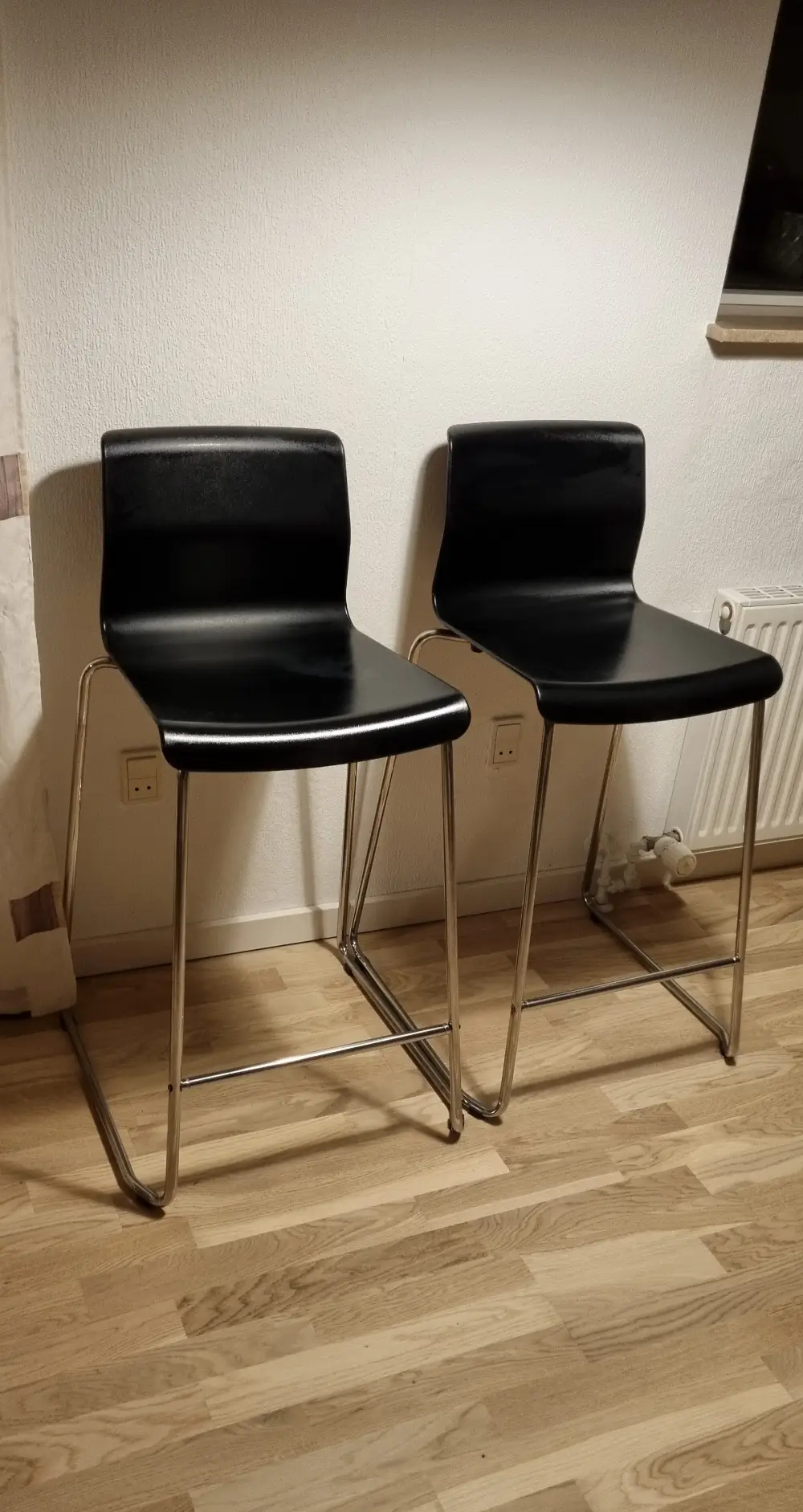 Ikea 2 barstole sidde højde 66 cm