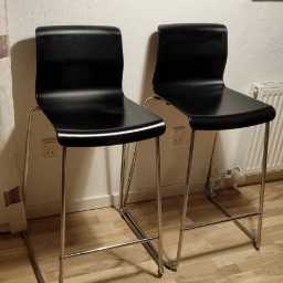 Ikea 2 barstole sidde højde 66 cm