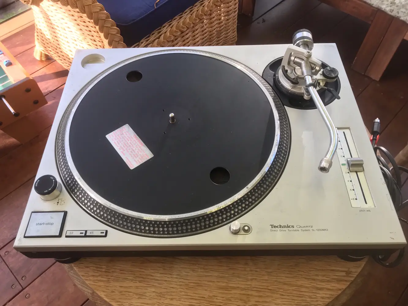 Technics Pladespiller SL - 1200 MK 2