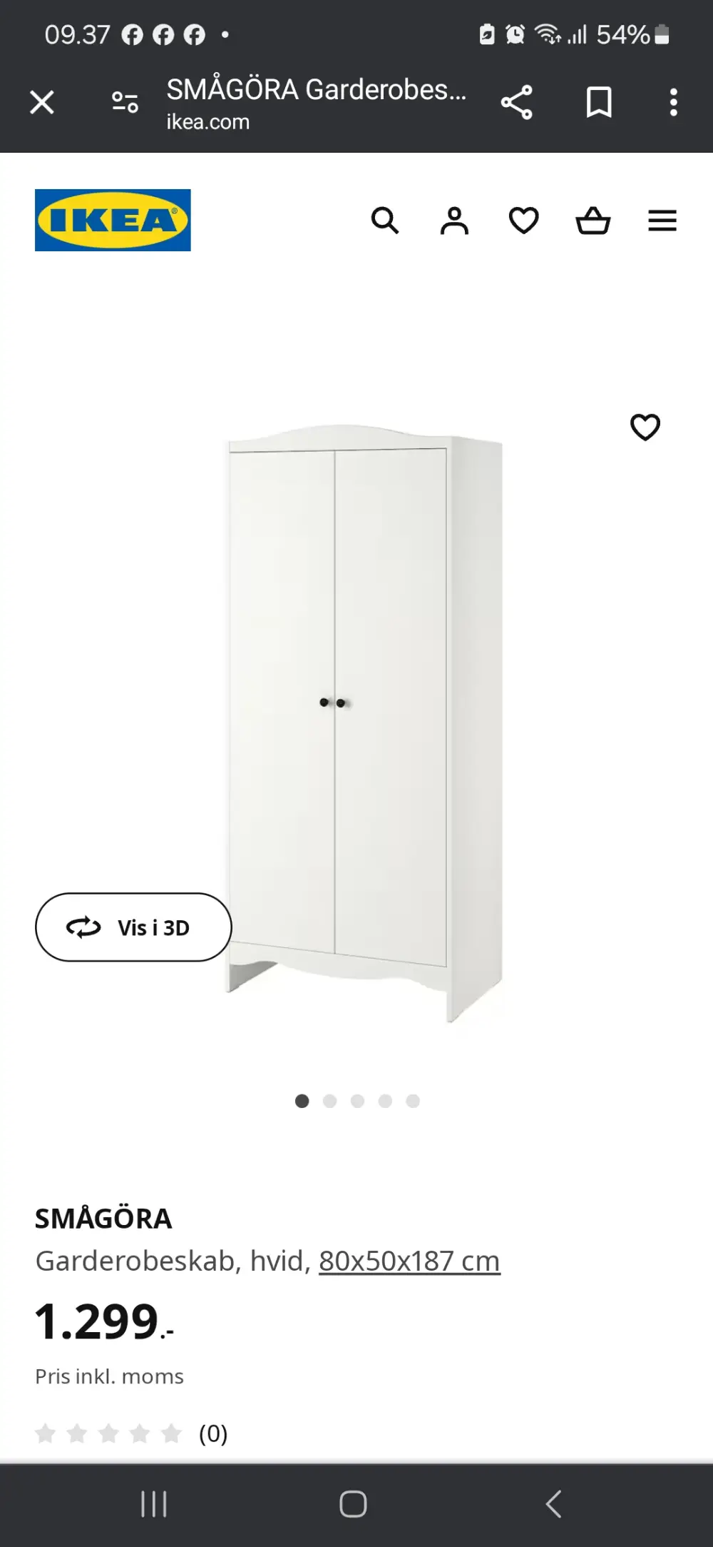 IKEA Tøj skab