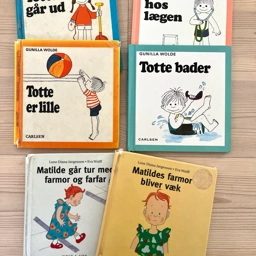 Totte 6 x Totte / Mathilde bøger