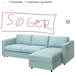 IKEA Betræk til sovesofa