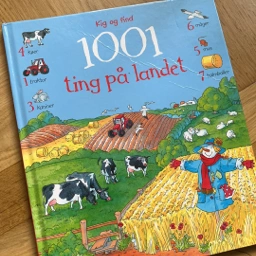 Kig og find 1001 ting på landet Bog