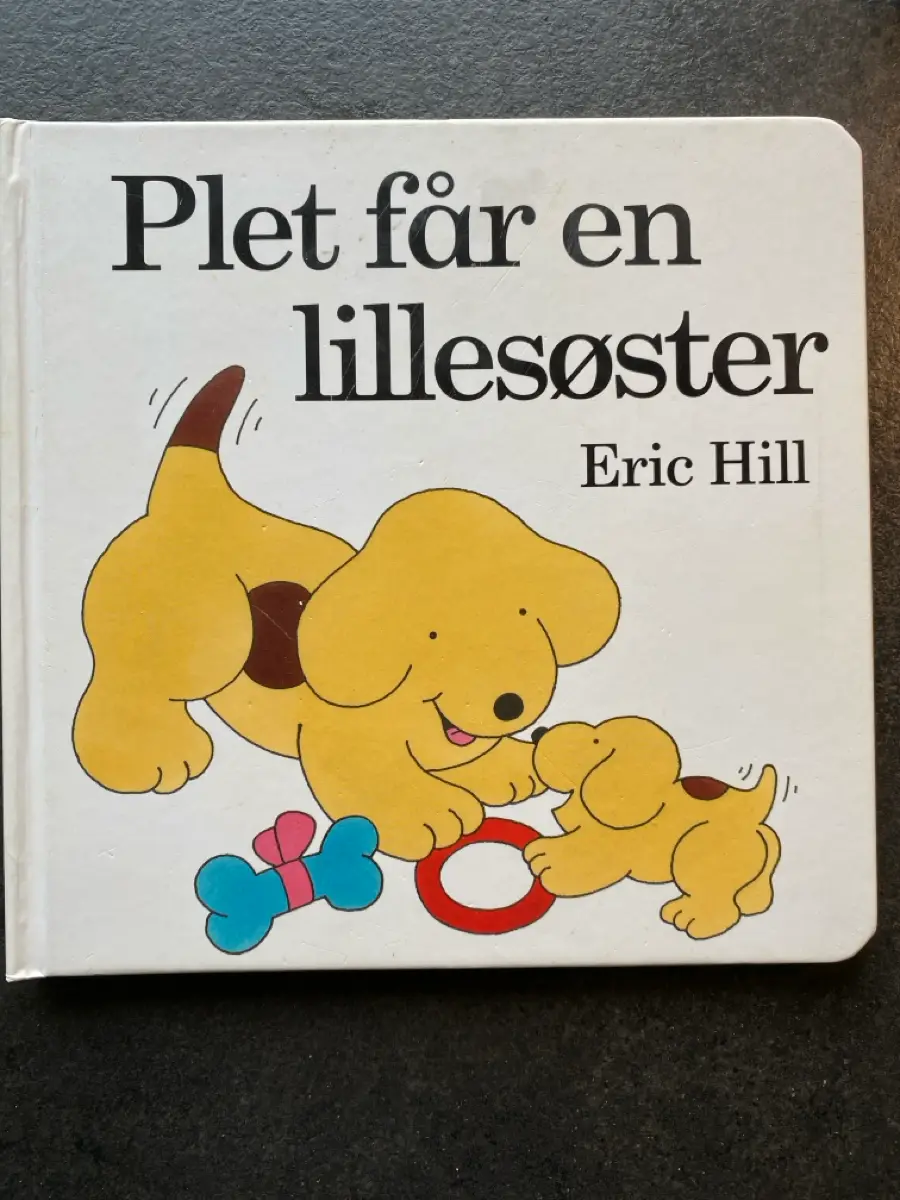 Plet får en lillesøster Bog