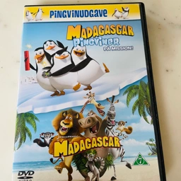 Madagascar pingviner på mission Dvd film