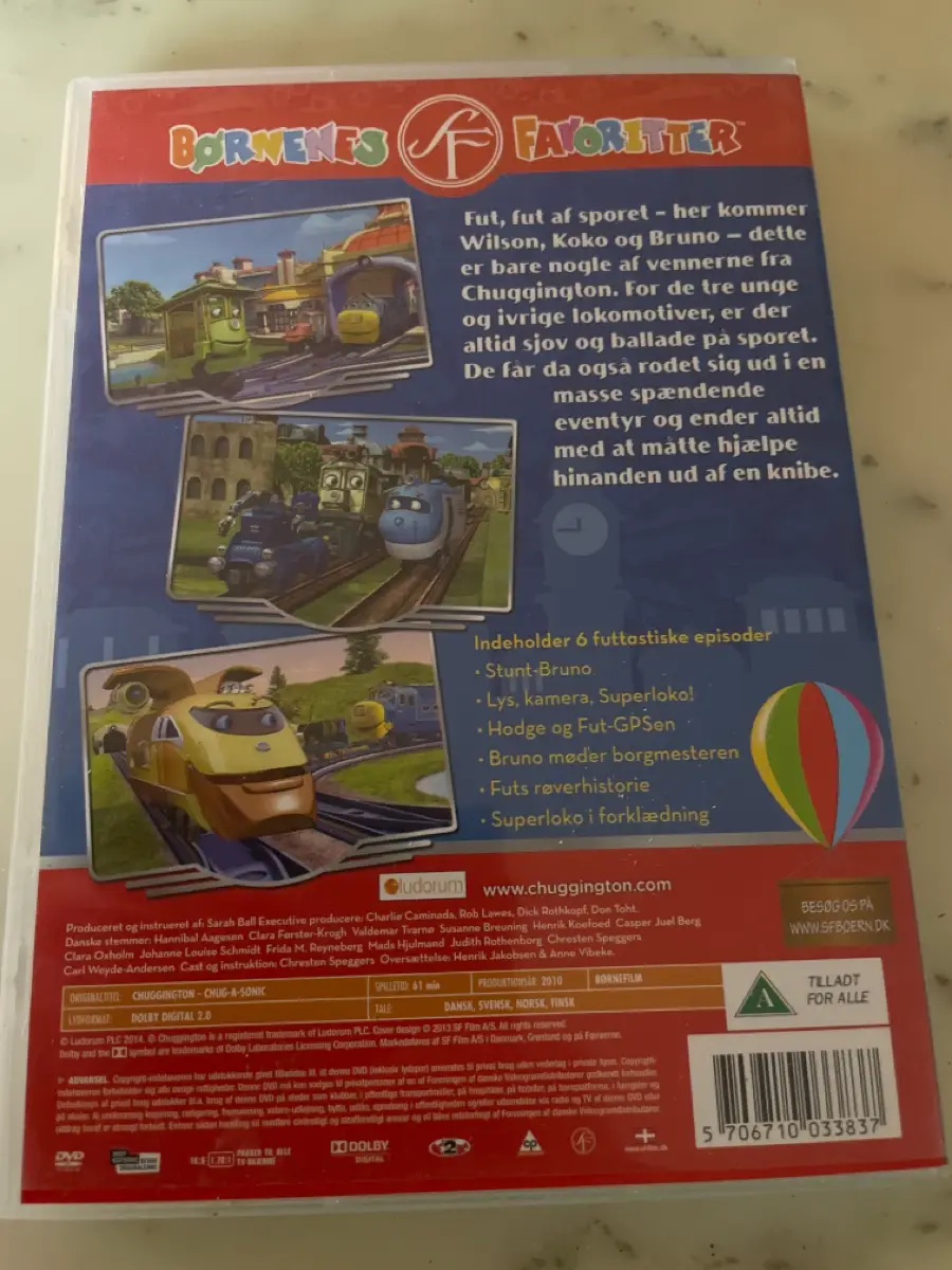 Chuggington Dvd film