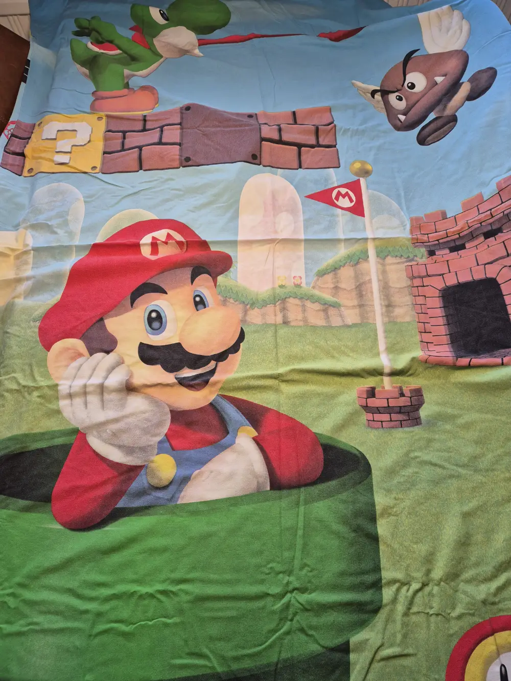 Super Mario Sengetøj