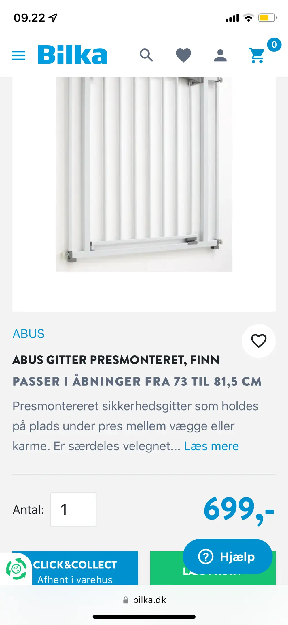 ABUS Trappegitter