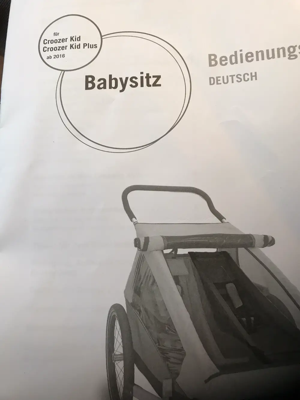 Babyindsats til croozer kid Babyindsats