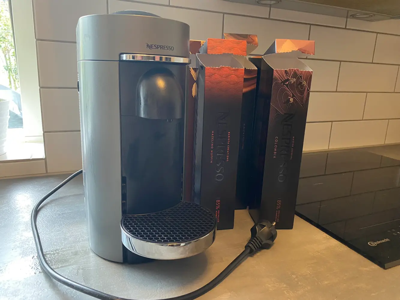 Nespresso Vertuo deluxe titan