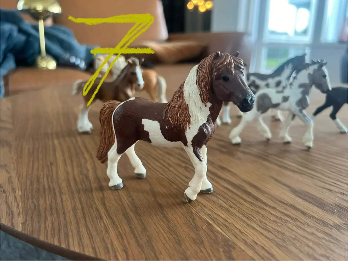 Schleich Føl og pony ponyer