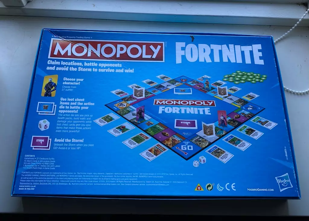 Monopoly Fortnite Spil