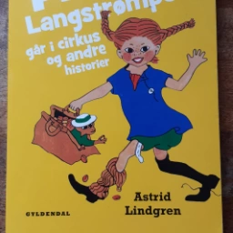 Pippi Langstrømpe går i cirkus Bog