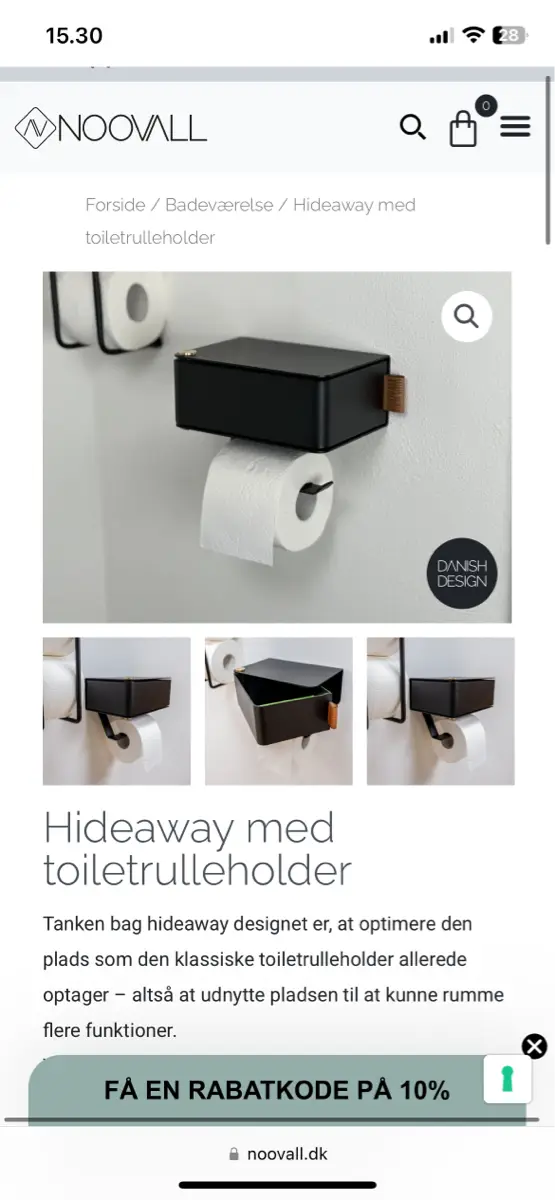 Andet Toiletpapir holder