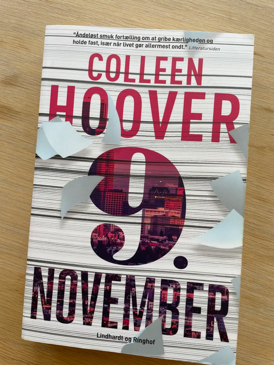 Colleen Hoover 9 november Bog