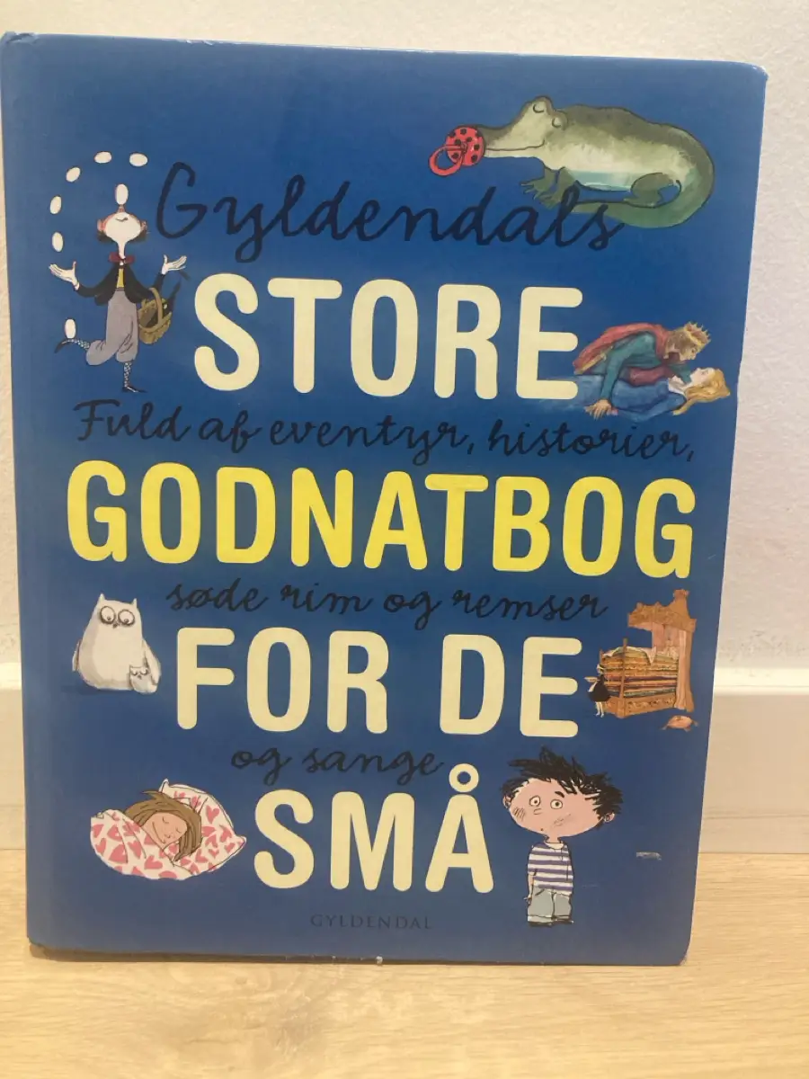 Gyldendalsstore godnatbog for de små Bog