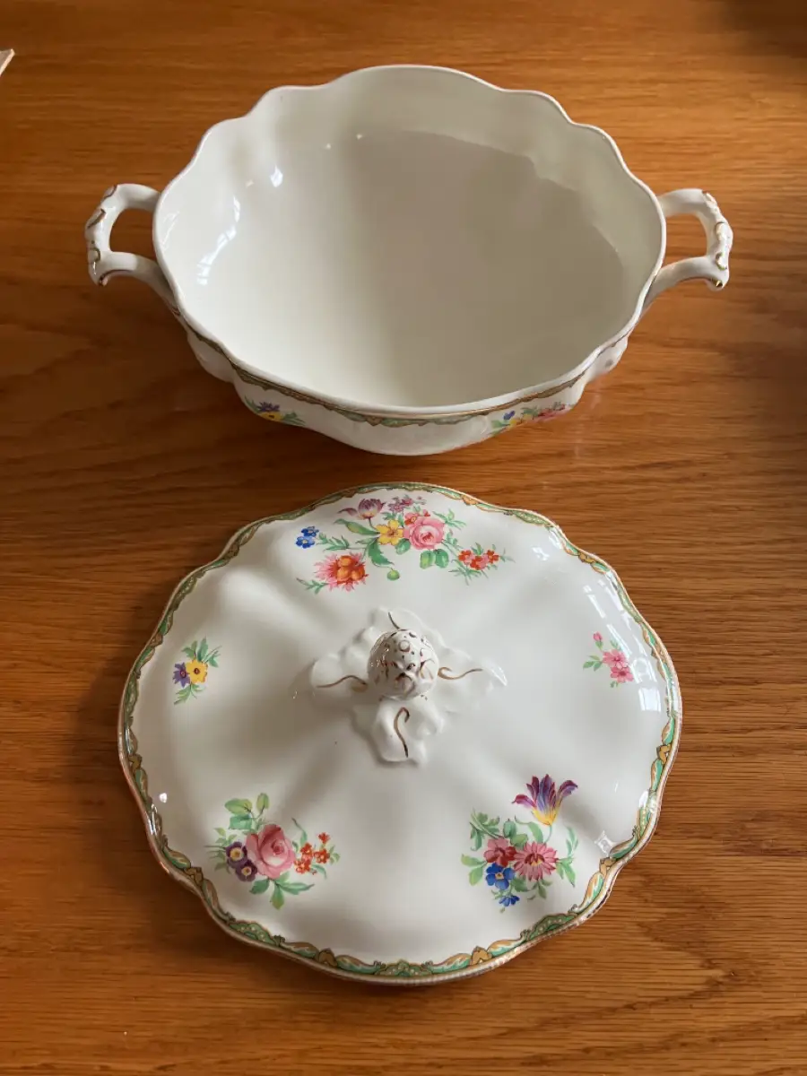 Old Staffordshire Johnson Porcelæn