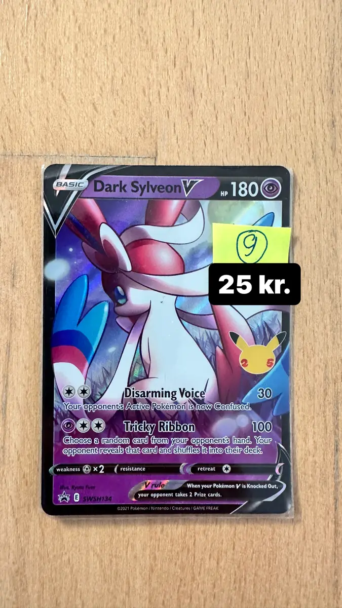 Pokémon Dark Sylveon V (SWSH134) POKEM