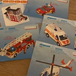 Playmobil Brandstation ambulance mm