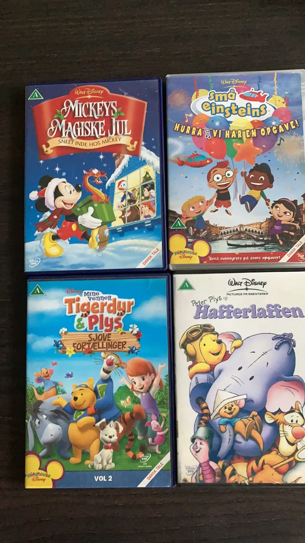 Disney børne dvd lot DVD-film Peter plys Mickey