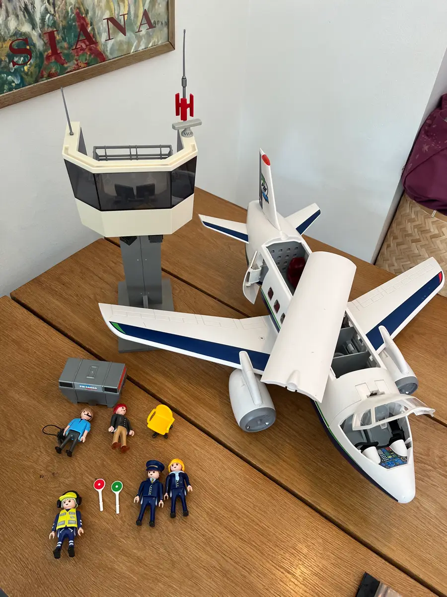 Playmobil Fly og lufthavn