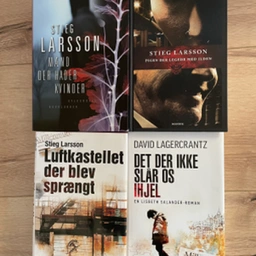 Stieg larsson Bøger